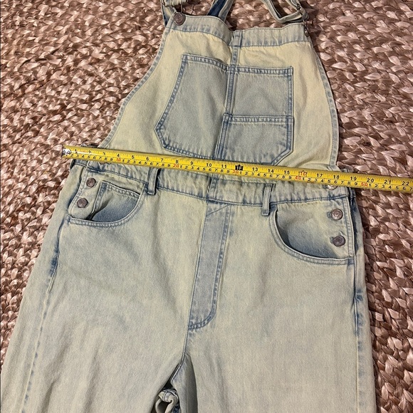 Women's Light Blue Denim Overalls - Picture 14 of 15
